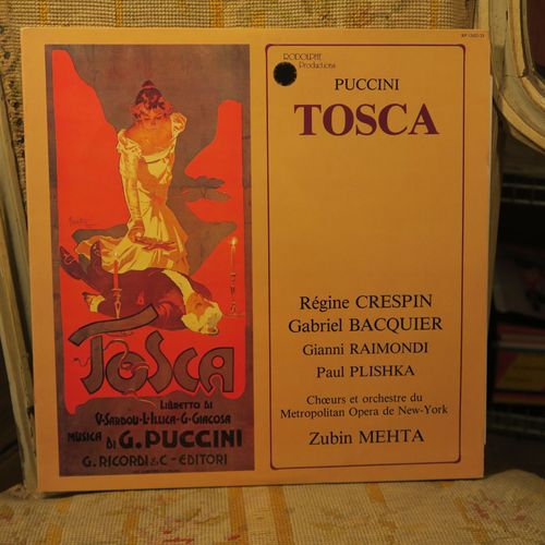 Puccini Tosca Crespin Bacquier Mehta