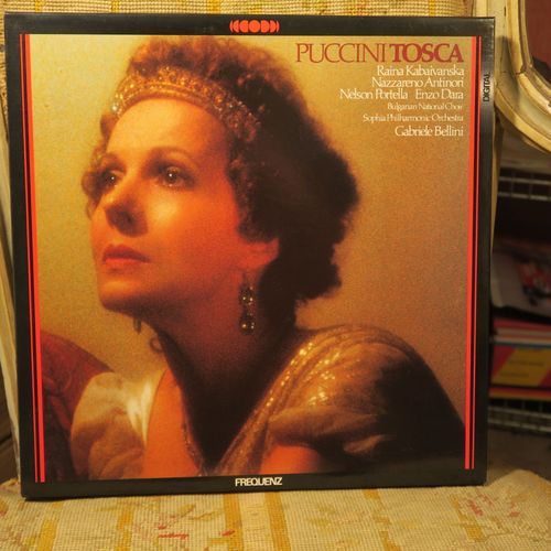 Puccini Tosca Kabaivanska Antinori Sofia Philharmonic Orchestra, Gabriele Bellini