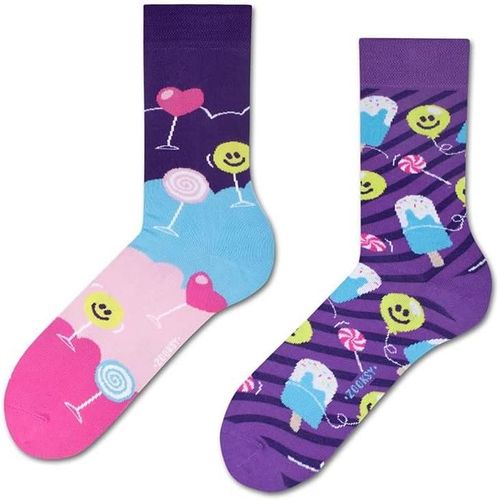 Zooksy Chaussettes D'été Colorées Mixtury Coton Douceur 36-40