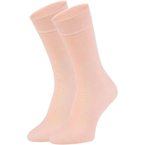 Zooksy Chaussettes Longues En Coton Confortables Taille: 41-46 Peach Beach