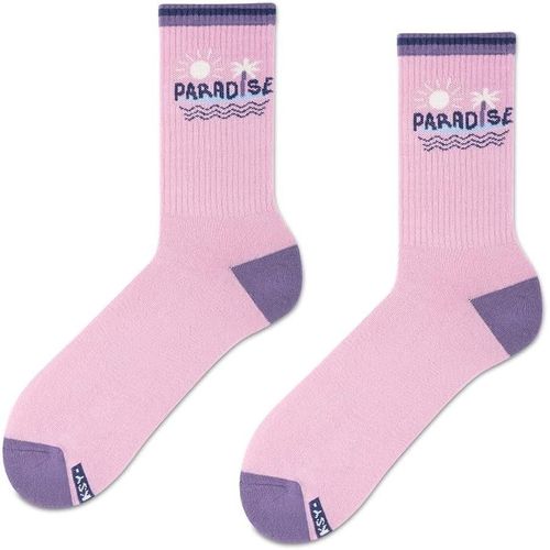 Zooksy Chaussettes Amusantes 1 Paire Surf En Coton Originales 36-40 Paradise