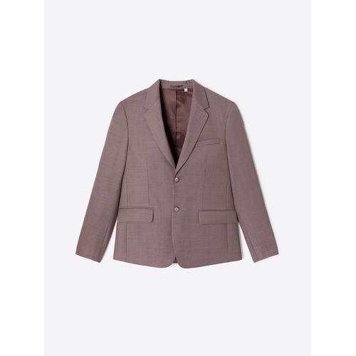 Veste De Costume Slim Bistretch Chiné - Rose - 56