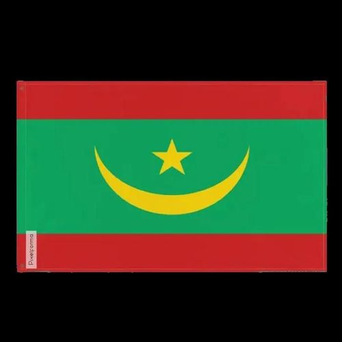 Drapeau de Mauritanie 60 x 90 cm