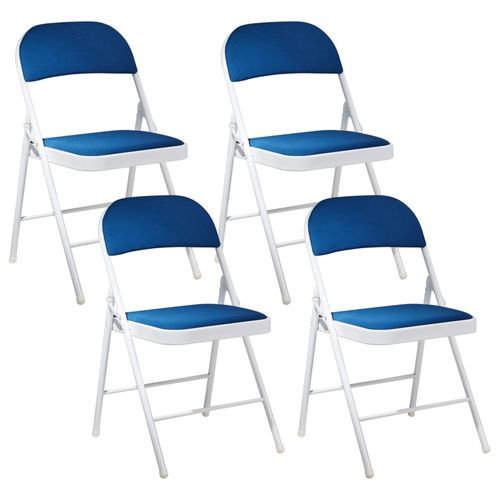 Lot De 4 Chaises Sparks Bleu