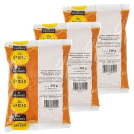 Lot 3x Raz El Hanout Rouge - Paquet 750g