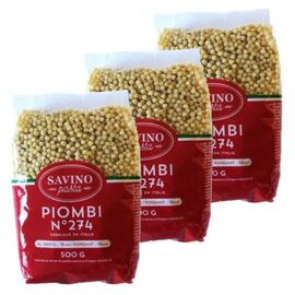Lot 3x Pâtes Gros Plombs N°274 - Paquet 1,5kg