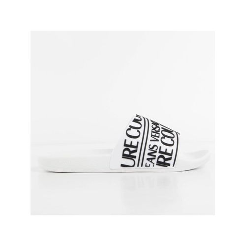 Claquette Versace Couture Blanc