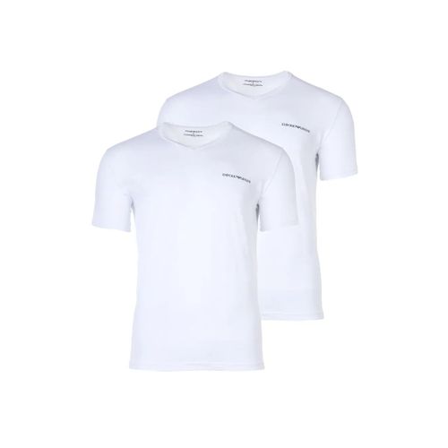 T Shirt Emporio Armani Heritage Homme Blanc