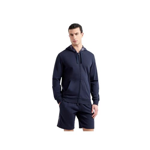 Sweat Emporio Armani Line Eagle Homme Bleu