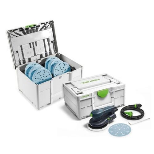 Ponceuse excentrique ETS EC 150/5 EQ-SYS GR - FESTOOL - systainer d'abrasifs - SYSTAINER - 578272
