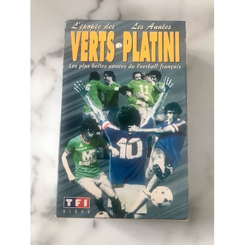 Coffret 2 Vhs L'épopée Des Verts Et Platini 1994