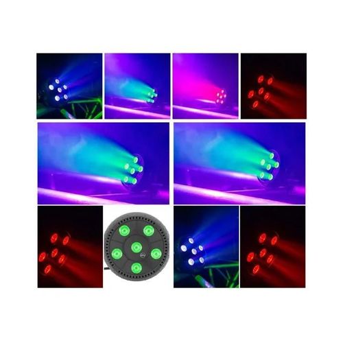 PACK DE 10 PARLEDMINI 3-in-1 LED RGB SUR BATTERIE PROJECTEURS LED A PETIT PRIX pour BAR CLUB DISCOTHÈQUE ORCHESTRE SOIRÉE