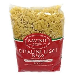 Pâtes Ditalini Lisci N°69 - Paquet 500g