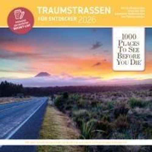 Traumstraßen Für Entdecker - Broschürenkalender Im Format 30 X 30