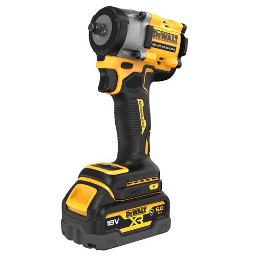 Dewalt Clé à choc sans fil 3/8 DeWalt 18V XR (sans balais), max. 406 Nm, incl. 2x batterie G (18 Volt / 5 Ah) DCF923P2G-QW
