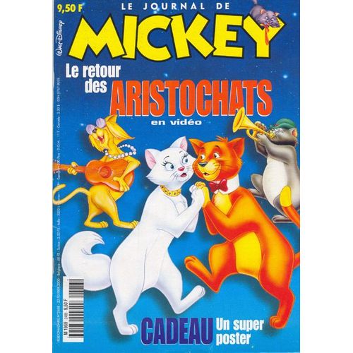 Le Journal De Mickey N° 2488 : Le Retour Des Aristochats