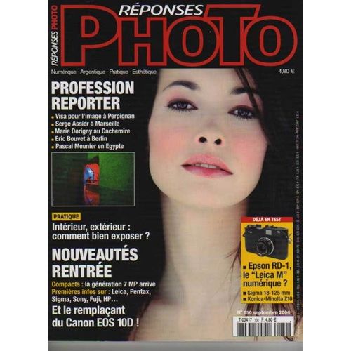 Réponses Photo N° 150 : Profession Reporter - Nouveautés Rentrées