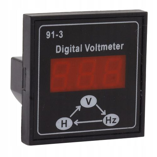 VOLTMETRE NUMERIQUE 220V 380V TRIPHASE