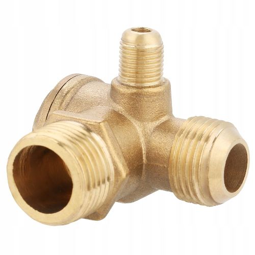 Clapet anti-retour pour compresseur d'air en laiton à filetage mâle 20 x 19 x 10 mm