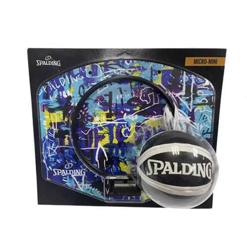 Panneau De Basket-Ball Spalding Graffiti Micro Miniboard Bleu Ciel Unique