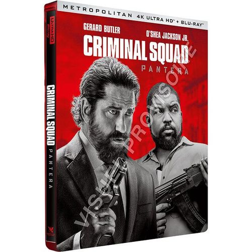 Criminal Squad : Pantera - 4k Ultra Hd + Blu-Ray - Boîtier Steelbook Limité