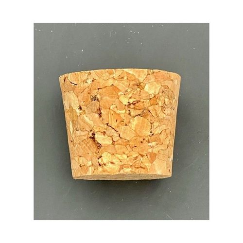 Bouchon En Liège Conique Bonde Hauteur 33 Mm, Diamètre 34-38 Mm