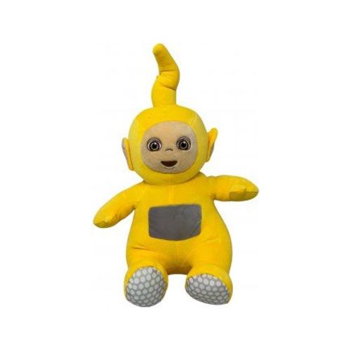Grande Peluche Teletubbies Laa-Laa Jaune 85 Cm - Set Doudou Xl Enfant + 1 Cart Tigre