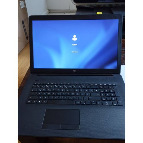 HP Notebook 17-ca0602ng - 17.3" AMD Ryzen 5 2500U - 2 Ghz - Ram 16 Go - SSD 250 Go + HDD 500 Go