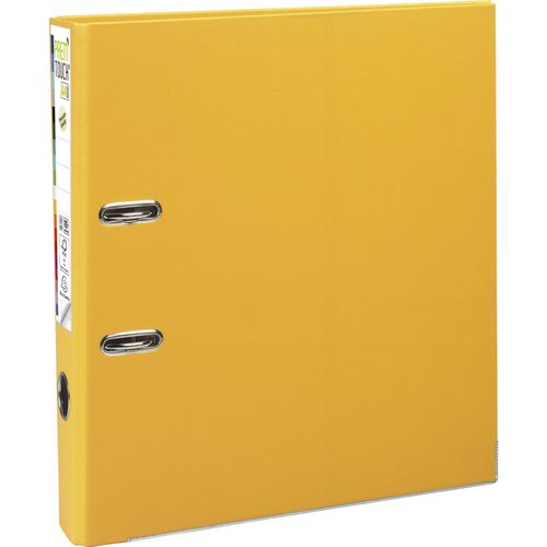 Exacompta - 10 X Classeur À Levier Prem'touch Intérieur Et Extérieur En Polypropylène - Dos 50mm - A4 Maxi. - Jaune