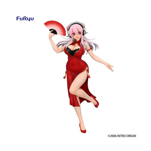 Super Sonico - Statuette Trio-Try-It China Dress Ver. 21 Cm