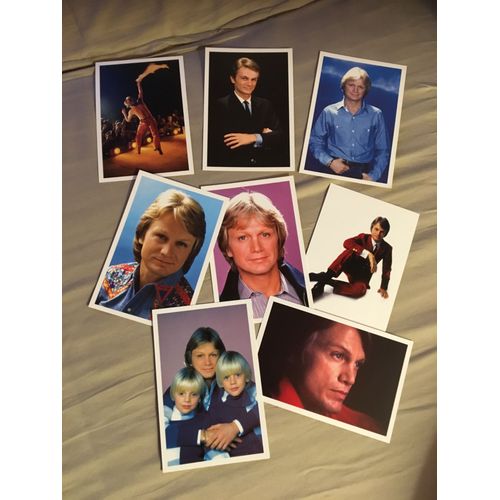 Jeu De 8 Cartes Postales Couleur Collector "Claude François"