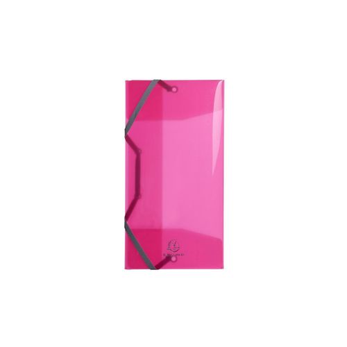 Exacompta Chemise 3 Rabats À Élastiques Polypropylène 5/10e Iderama Pp - 25x12cm
