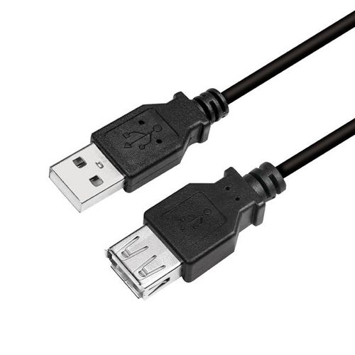 LogiLink Rallonge USB 2.0, 3,0 m, noir