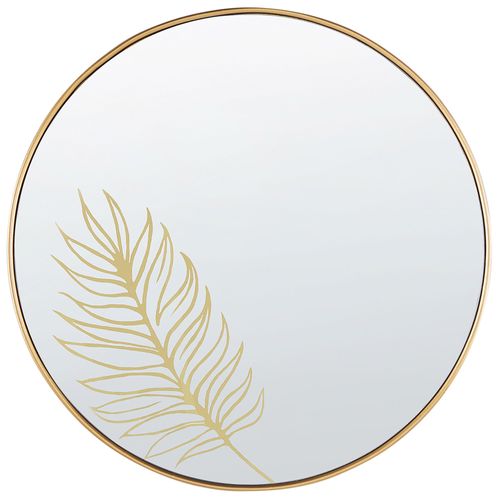 Miroir SAUVIE 57 cm 57 cm Doré