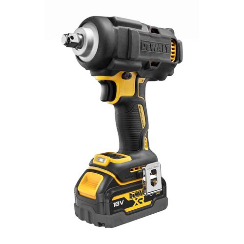 Clé à choc sans fil DEWALT - 1/2 DeWalt 18V XR - max. 813 Nm - 2 batteries G (18V/5Ah) incluses