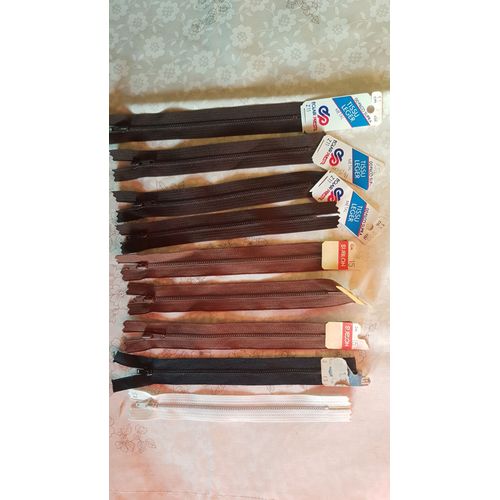 Lot De Fermetures À Glissières 15 Cm