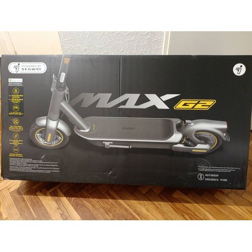 Trottinette Électrique Ninebot Max G2 Powered By Segway Autonomie 70 Km