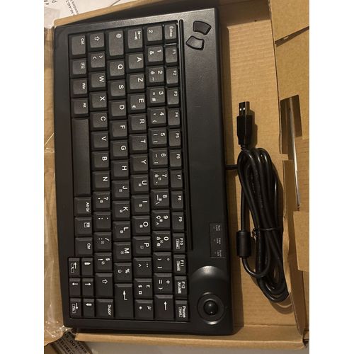AK-440-TU-B/FR Cherry Active Key AK-440-TU clavier avec trackball