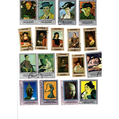 Timbres Magnifiques Du Yemen