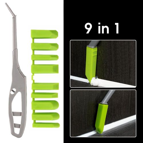 Grattoir d'angle pour colle de verre,outil de calfeutrage,multi-angle,mastic,spatule,enlever le kit de coulis,espace de sol pour carrelage HOKitchen