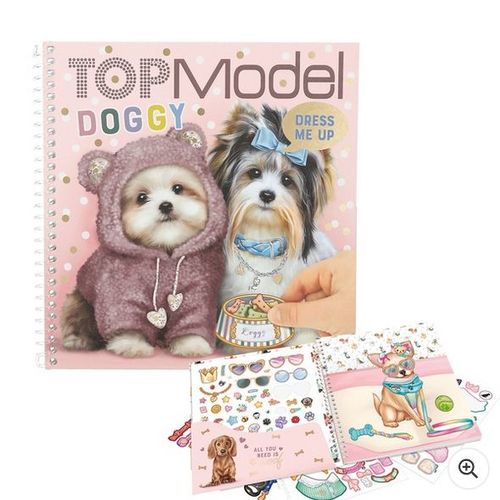 Topmodel Sticker Book Doggy Dress Me Up