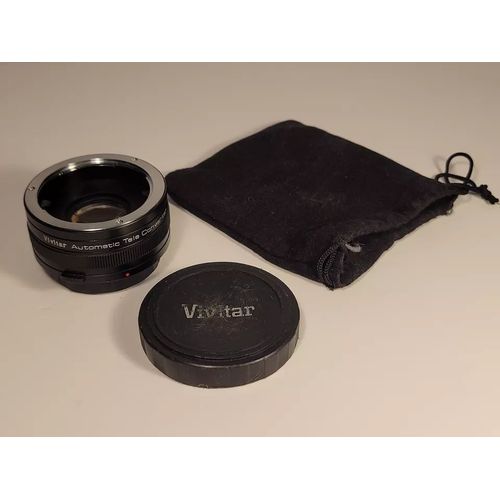 Vivitar Automatic Tele-Converter Doubleur Convertisseur 2X-21 monture Olympus OM