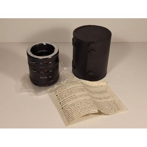 Lot de 3 Tubes Allonges Foca OM pour monture Olympus OM - 12mm / 20mm / 36mm
