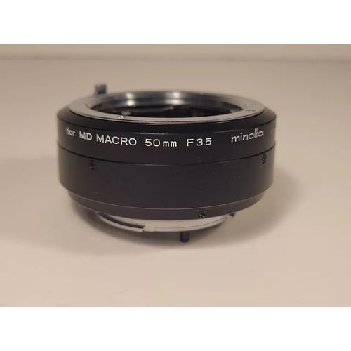 Doubleur Focale Minolta MC MD 1:2 - 1:1 pour Objectif Macro 50 MM 3,5
