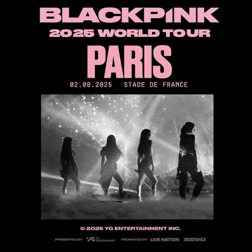 Place De Concert Black Pink World Tour - Stade De France - 02/08/25