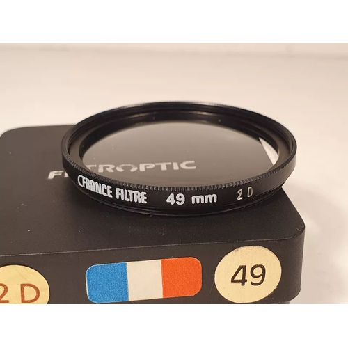 Filtre Close-Up + 2D 49mm - France Filtroptic