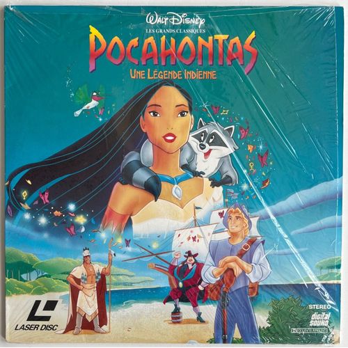 Laserdisc Pocahontas - La Légende Indienne - 1995 Vf