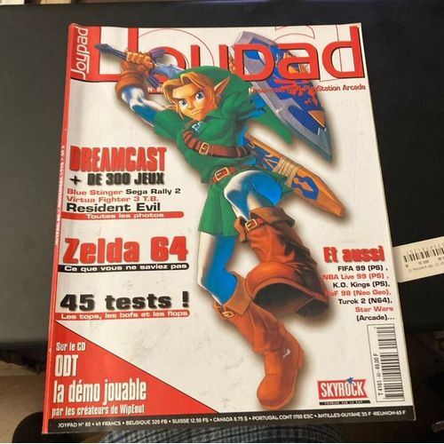 Joypad 80 : Zelda Ocarina Of Time, The King Of Fighters 98, Turok 2...