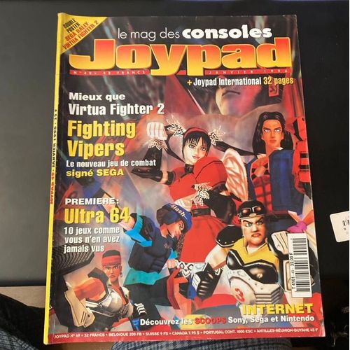 Joypad 49 : Virtua Fighter 2, Fighting Vipers, Sega Rally...
