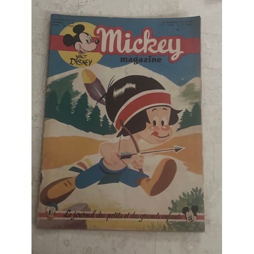 Mickey Magazine N°49 - 1ère Année - Septembre 1951 - Le Journal Des Petits Et Des Grands Enfants - 